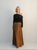 Abel Maxi Skirt - Mocha