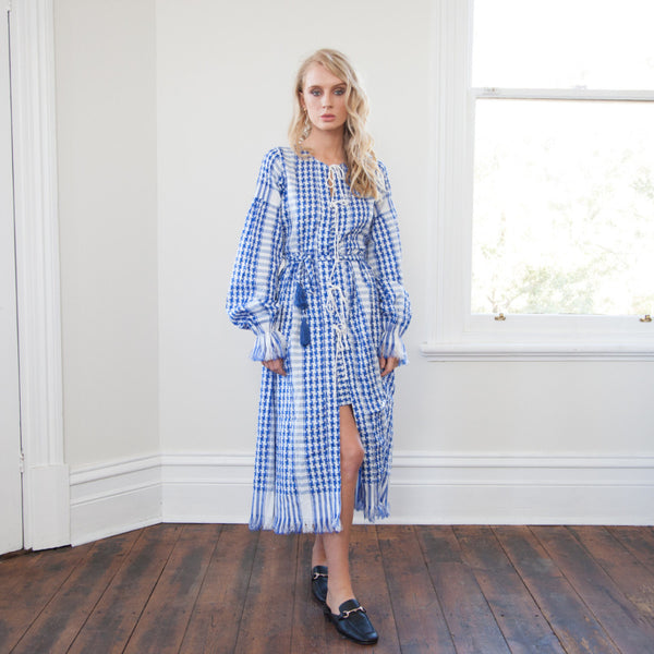 keffiyeh dress FARAH Woven Maxi Robe/Dress