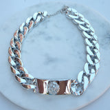 Lion ID Chain Necklace - HELLO PARRY Australian Fashion Label 