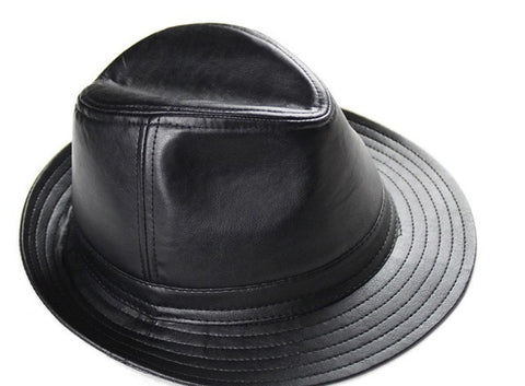 Edition Genuine Leather Fedoras hat - HELLO PARRY Australian Fashion Label 