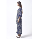 Print Elliptic Kimono - HELLO PARRY Australian Fashion Label 
