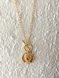 Roman Love Coin Necklace
