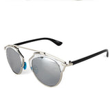Norway Geometric Silver Sunglasses - HELLO PARRY Australian Fashion Label 
