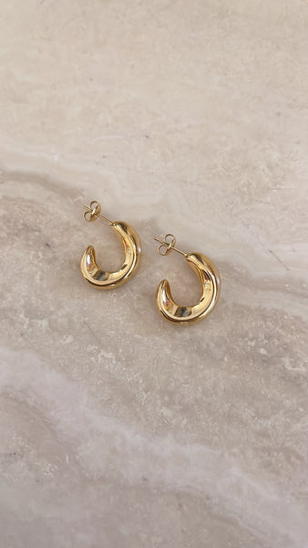 Artemis Hoops - Gold