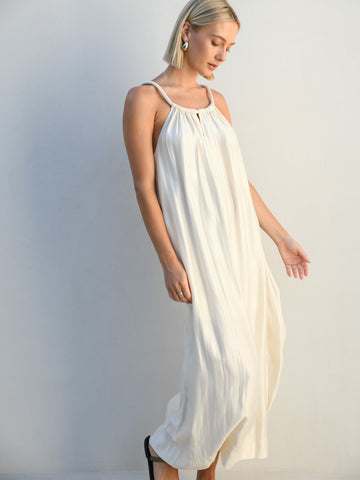 Aurora Halter Neck Maxi Dress