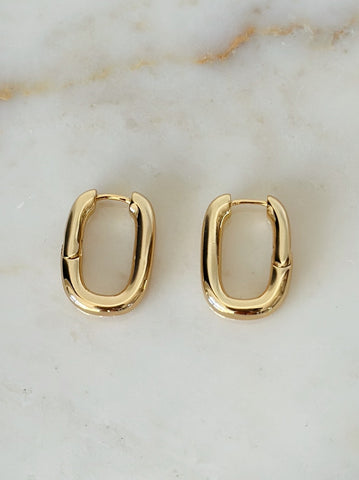 Beth Hoops Luxe Earrings