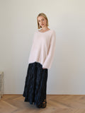 Cherie Fluffy Knit - Blush