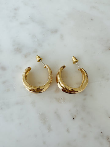 Emilee Textured Luxe Earrings