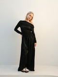 Ramona Wide Leg Pants - Black