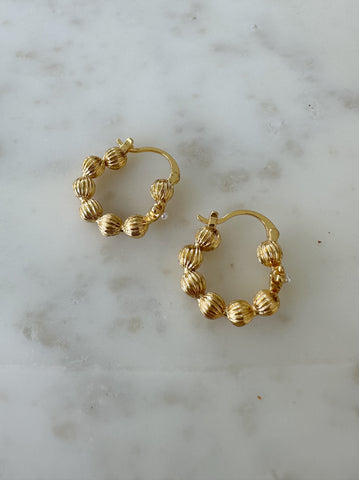 Keira Coil Luxe Earrings
