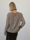 Koko Stripe Mohair Top