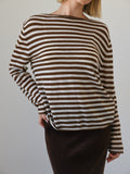 Koko Stripe Mohair Top