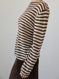 Koko Stripe Mohair Top