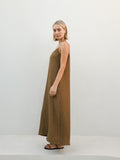 Louise Slip Dress - Bronze