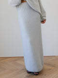 Mega Mohair Maxi Skirt