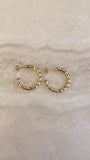 Octavia Coil Hoops - Gold