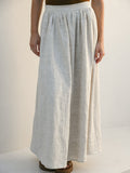 Verna Maxi Linen Skirt