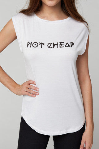 Slogan NOT CHEAP Tee