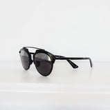 Tuscany Black Clubmaster Sunglasses