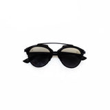 Tuscany Black Clubmaster Sunglasses