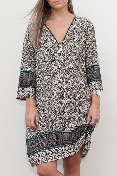 MARTIN PRINT DRESS