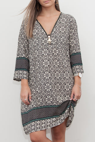 MARTIN PRINT DRESS