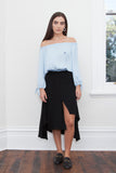 Cali Palm Tree Off Shoulder Top