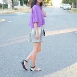 Tara Stripe Circle Skirt