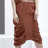 Amber Pleated Skirt - HELLO PARRY Australian Fashion Label 