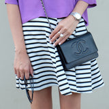 Tara Stripe Circle Skirt