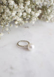 Alina Pearl Knuckle Ring - HELLO PARRY Australian Fashion Label 