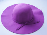 Andrea Wool Floppy Hat - HELLO PARRY Australian Fashion Label 