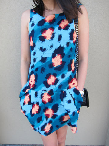 Canzo Leopard Print Dress - HELLO PARRY Australian Fashion Label 