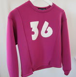 Casey Magenta 36 Neoprene Jumper - HELLO PARRY Australian Fashion Label 