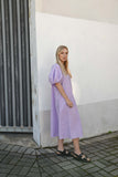 Cece Puff Sleeve Dress -Lilac