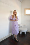 Cece Puff Sleeve Dress -Lilac