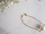 Daphnis Pearl Fine Gold Bracelet - HELLO PARRY Australian Fashion Label 