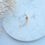 Cara Mini Pearl Ear Cuff - HELLO PARRY Australian Fashion Label 