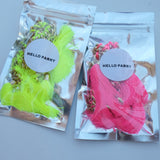 Neon Tassels Chain Necklace - HELLO PARRY Australian Fashion Label 