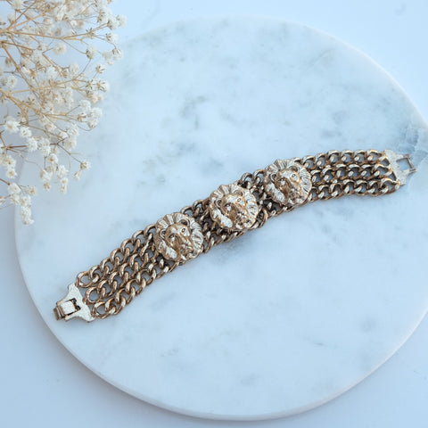 Hear Me Roar Lion Bracelet - HELLO PARRY Australian Fashion Label 