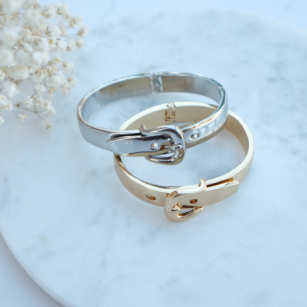 Oak Buckle Cuff Bracelet - HELLO PARRY Australian Fashion Label 