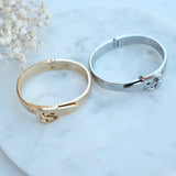 Oak Buckle Cuff Bracelet - HELLO PARRY Australian Fashion Label 