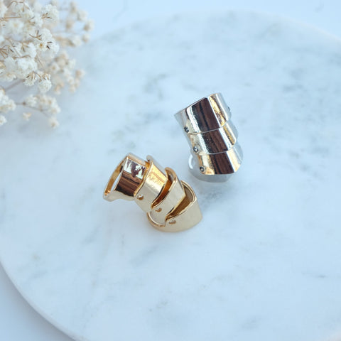 Gold Finger Armor Ring - HELLO PARRY Australian Fashion Label 