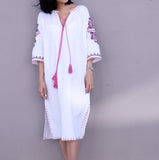 EMIRA EMBROIDERED ROBE/DRESS