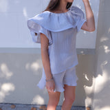 LEANNE RUFFLE SHORTS