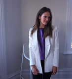 Repeller White Boyfriend Blazer