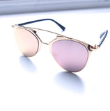 Morocco Rose Gold Frame Pink Sunglasses