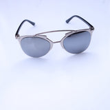 Morrocco Silver Frame Mirror  Sunglasses - HELLO PARRY Australian Fashion Label 
