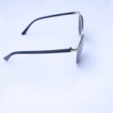 Morrocco Silver Frame Mirror  Sunglasses - HELLO PARRY Australian Fashion Label 