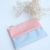 Marleigh Bi-Colour Zip Clutch